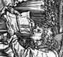 Albrecht D&uuml;rer - St. John Swallowing Book Presented by Angel